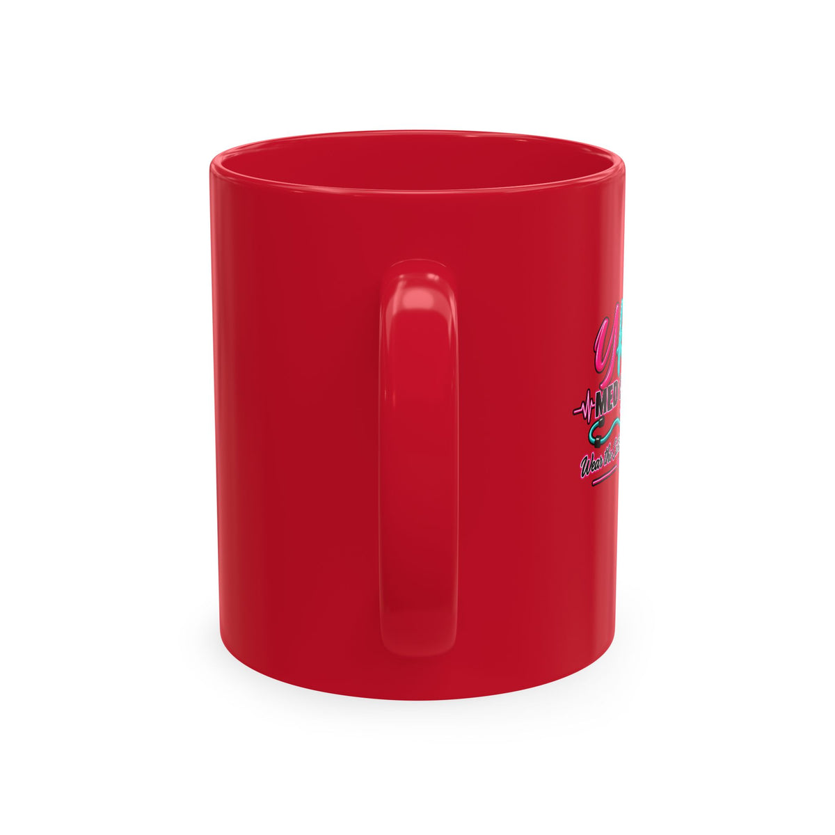 Grateful Thankful Blessed Nurse Mug — Floral Stethoscope Ceramic Coffee Cup