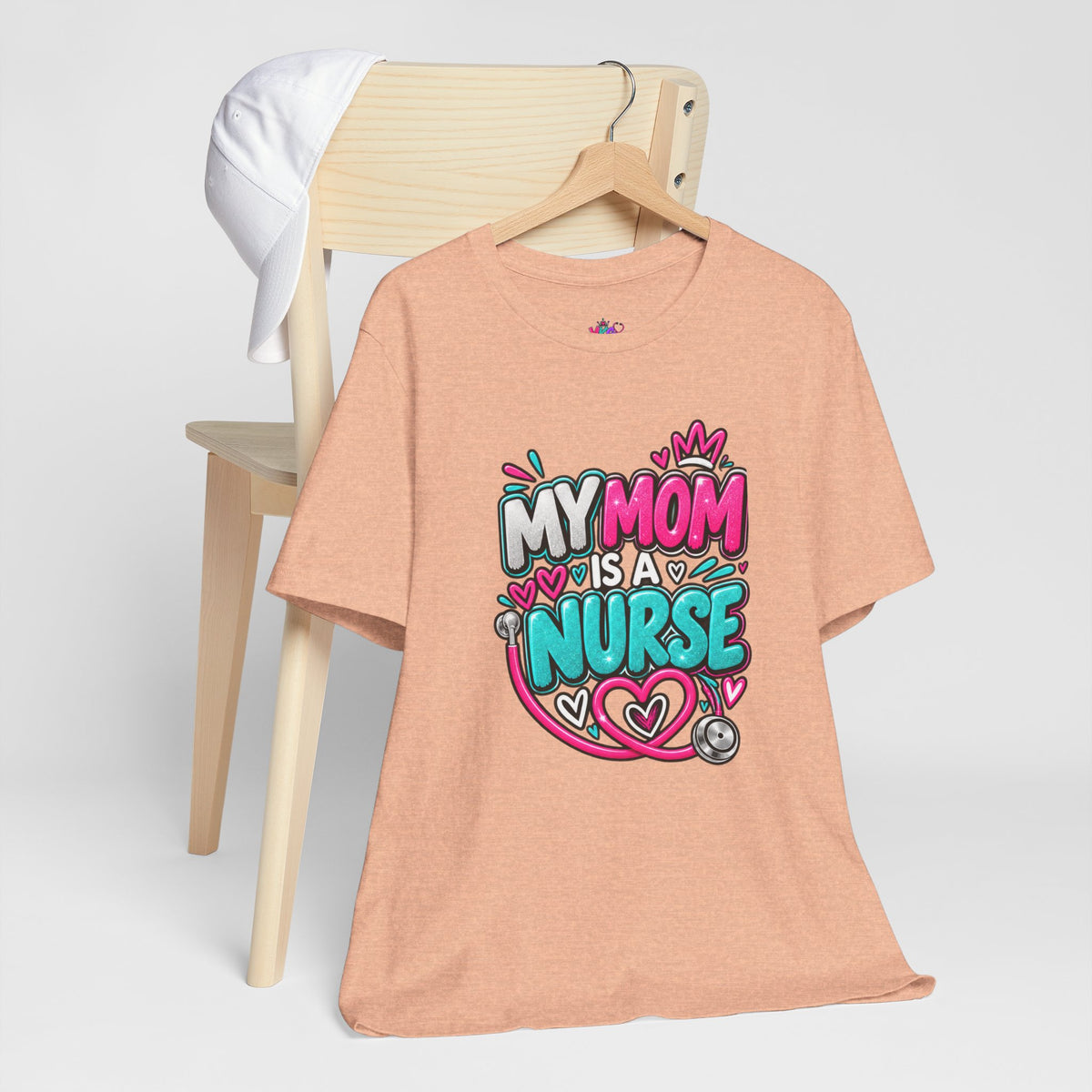 My Mom Is A Nurse T-Shirt — "Yes, I’ve Heard You’re Fine" Nurse Mom Tee