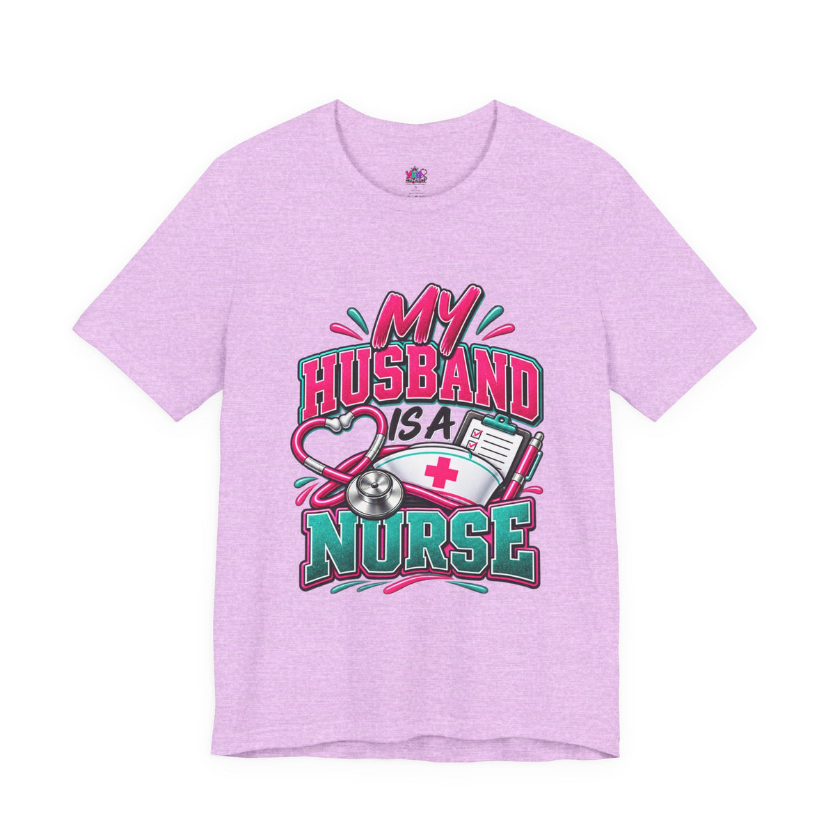 My Husband Is A Nurse Tee — Free Medical Advice Graphic T-Shirt
