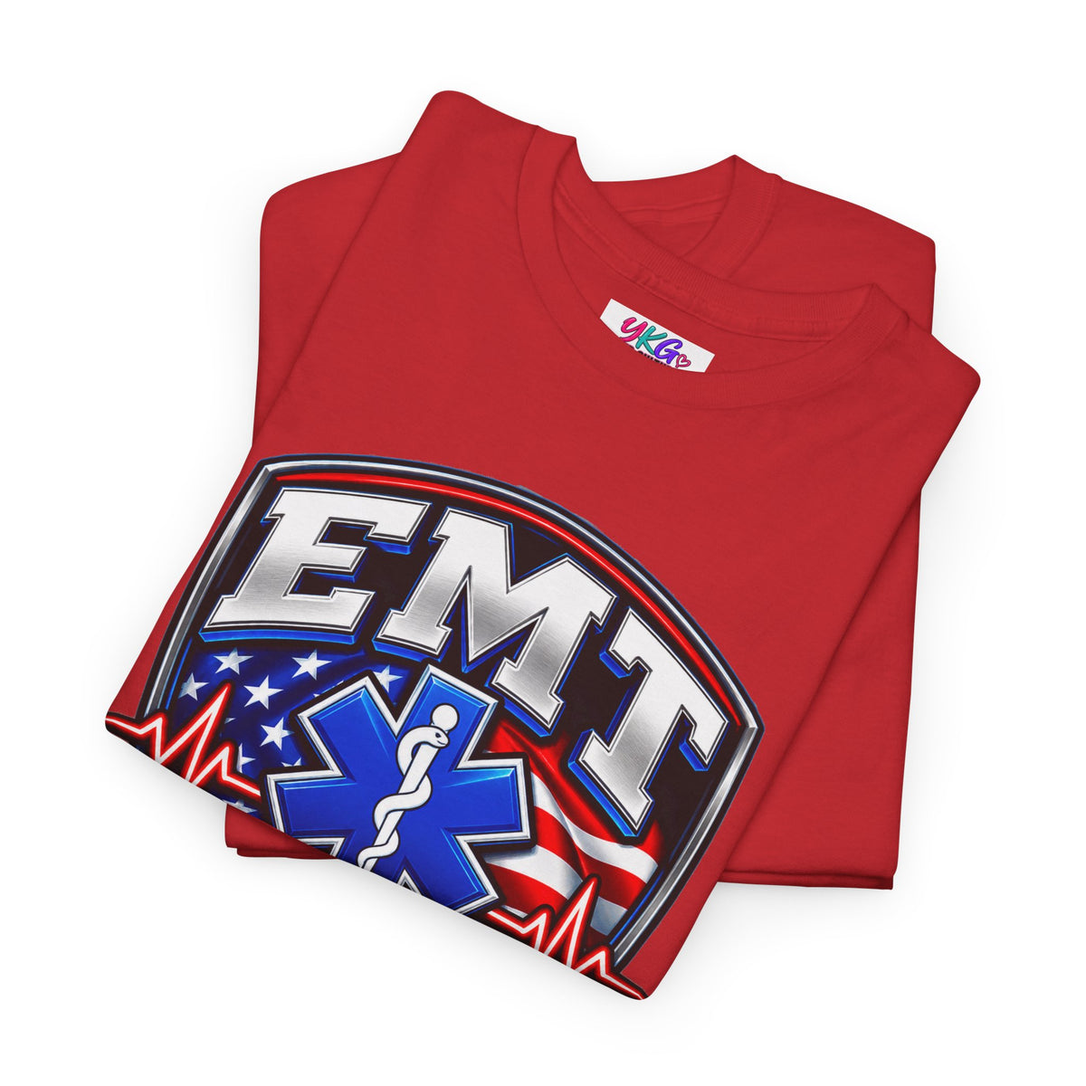 EMT Lives Tee — "Serve • Support • Save" EMS Shield Shirt