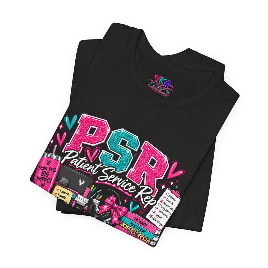 Patient Service Rep T‑Shirt — "More Than a Front Desk" Medical Receptionist Tee