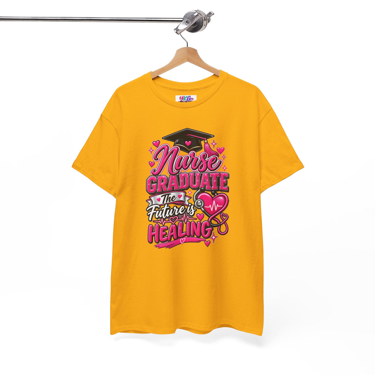 Nurse Graduate Tee – “The Future’s Healing” Graduation Nurse Shirt