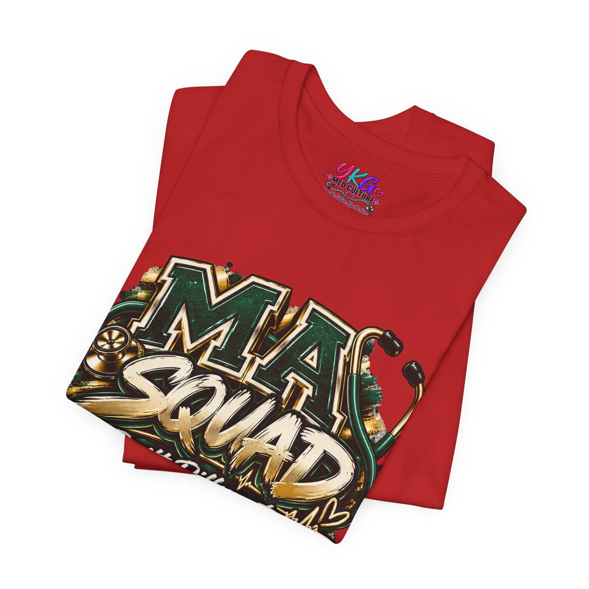 MA Squad 'Built Different' T‑Shirt — Thank You For Showing Up Graphic Tee