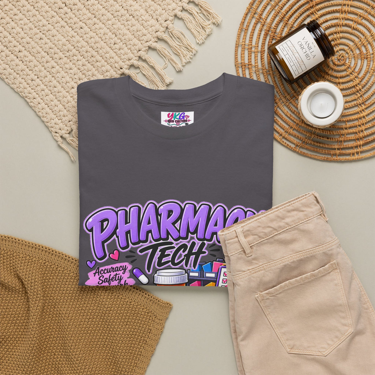 Pharmacy Tech Big Impact T-Shirt — Cute Pharmacy Technician Graphic Tee