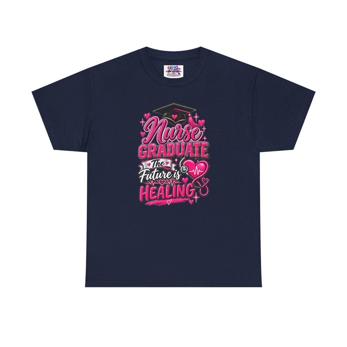 Nurse Graduate Tee – “The Future’s Healing” Graduation Nurse Shirt