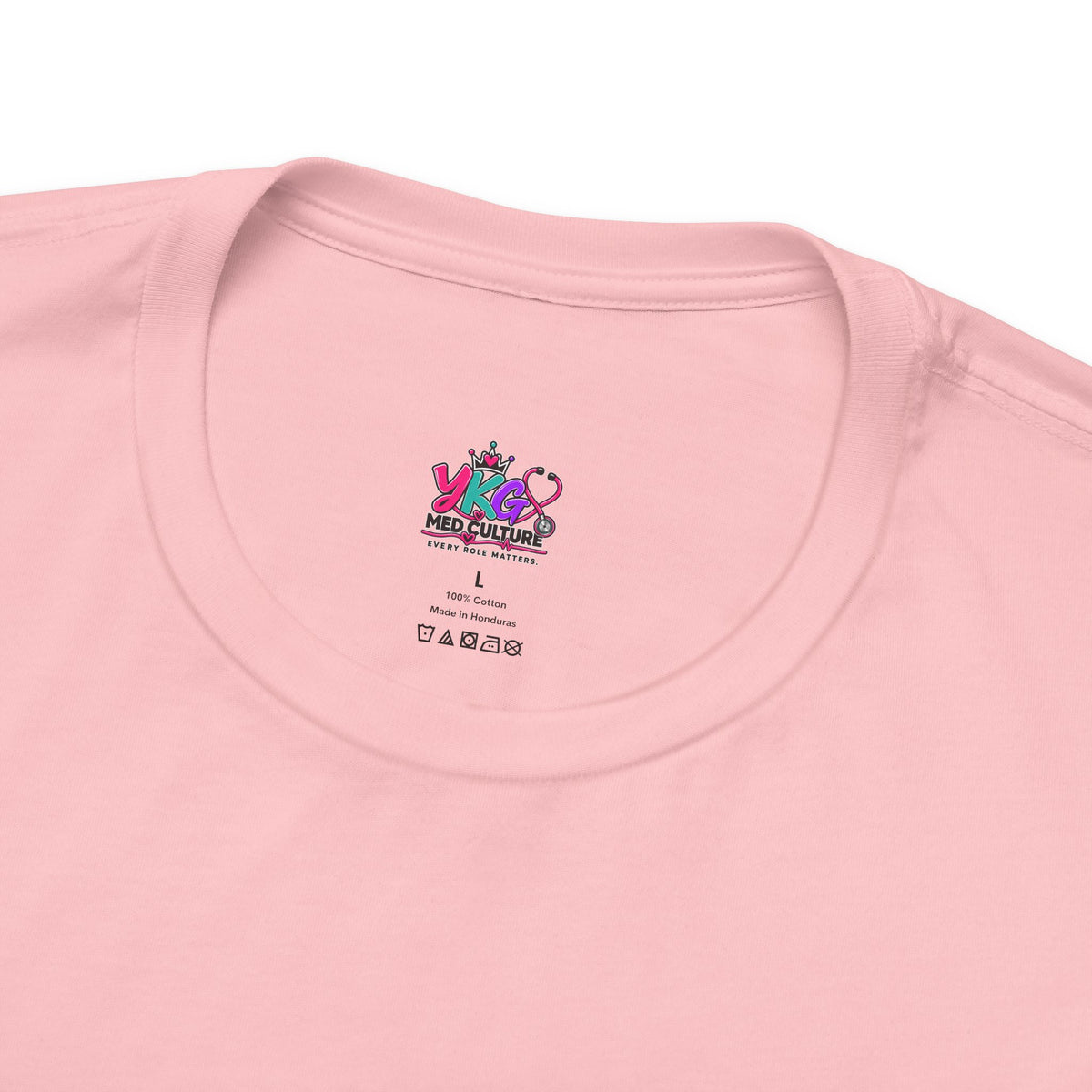 Pharmacy Tech T-Shirt – Colorful Heart & Pill Graphic Tee for Pharmacy Technicians