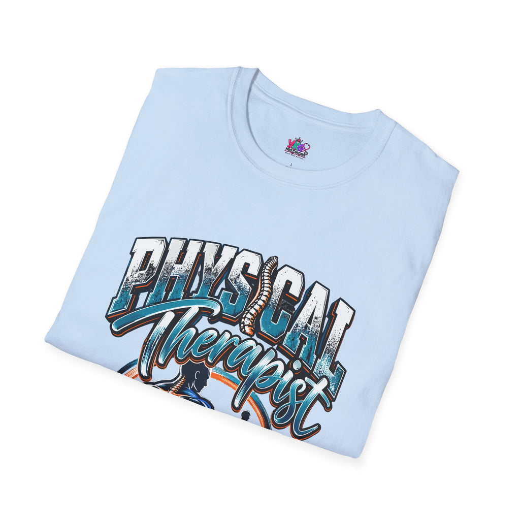 Physical Therapist T-Shirt – "Changing Lives One Step at a Time" Graphic Tee