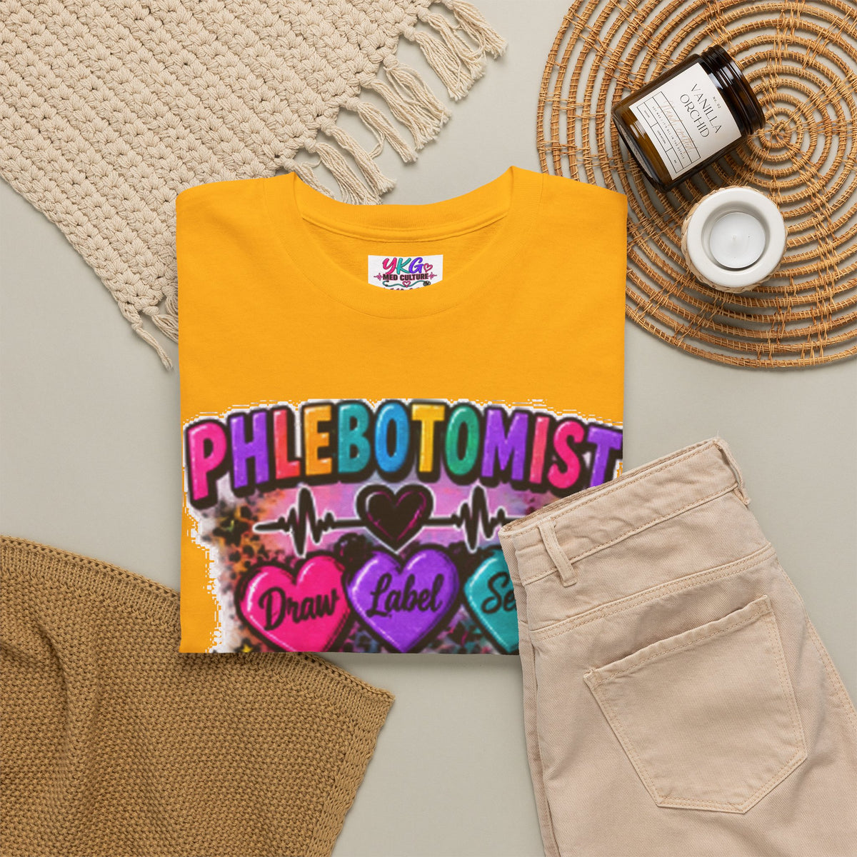 Phlebotomist Make a Difference Tee — Heartbeat & ‘Dream Love Send’ Graphic Shirt
