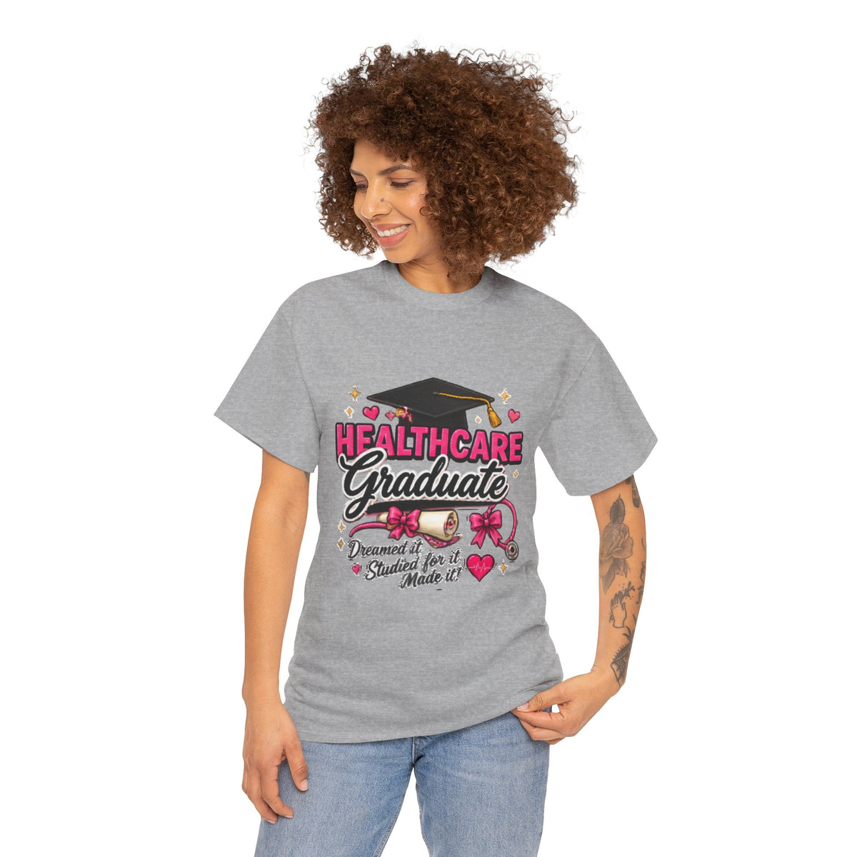 Healthcare Graduate T-Shirt — "Dreams Came True" Graduation Gift