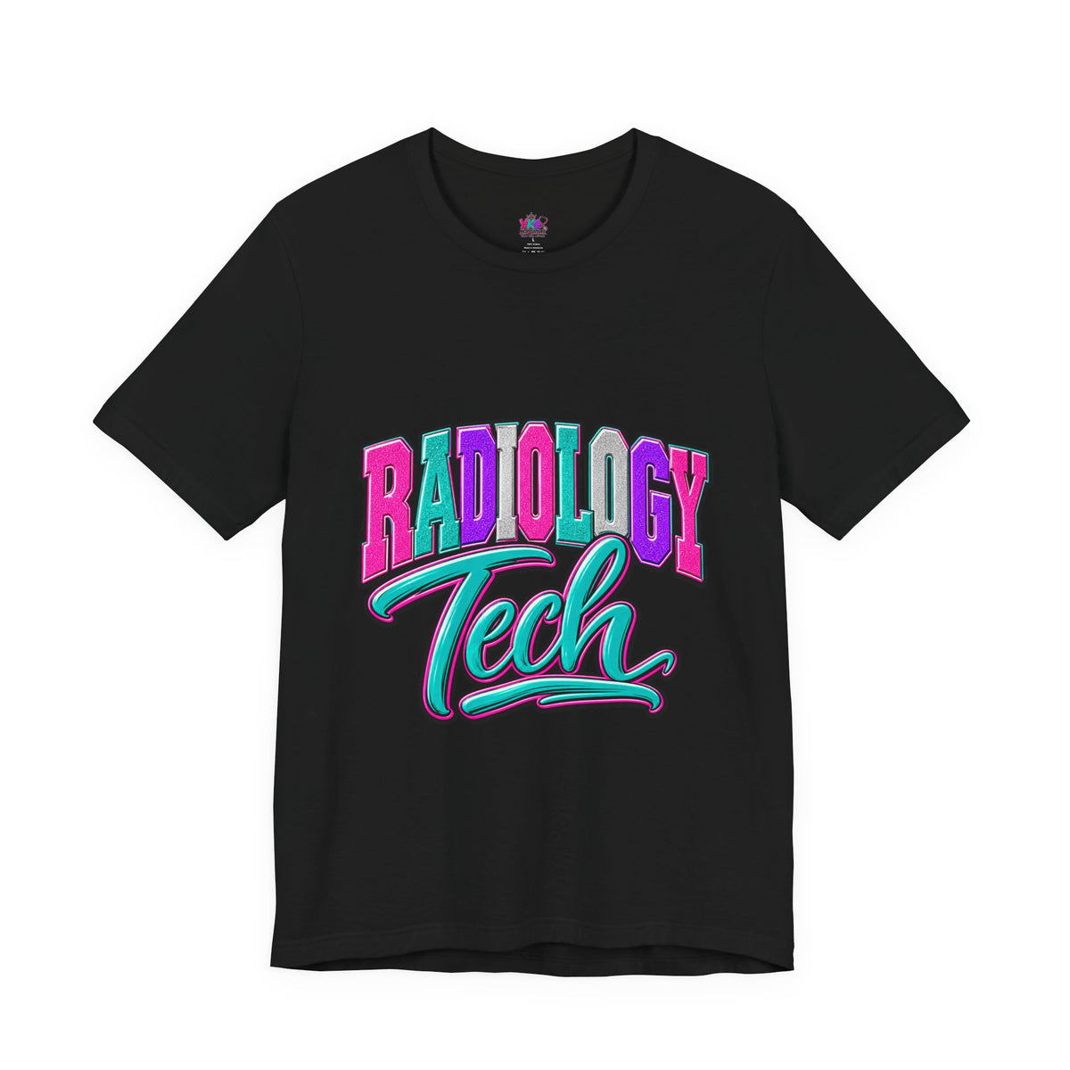 Radiology Tech T‑Shirt — Retro Neon Radiologic Technologist Tee