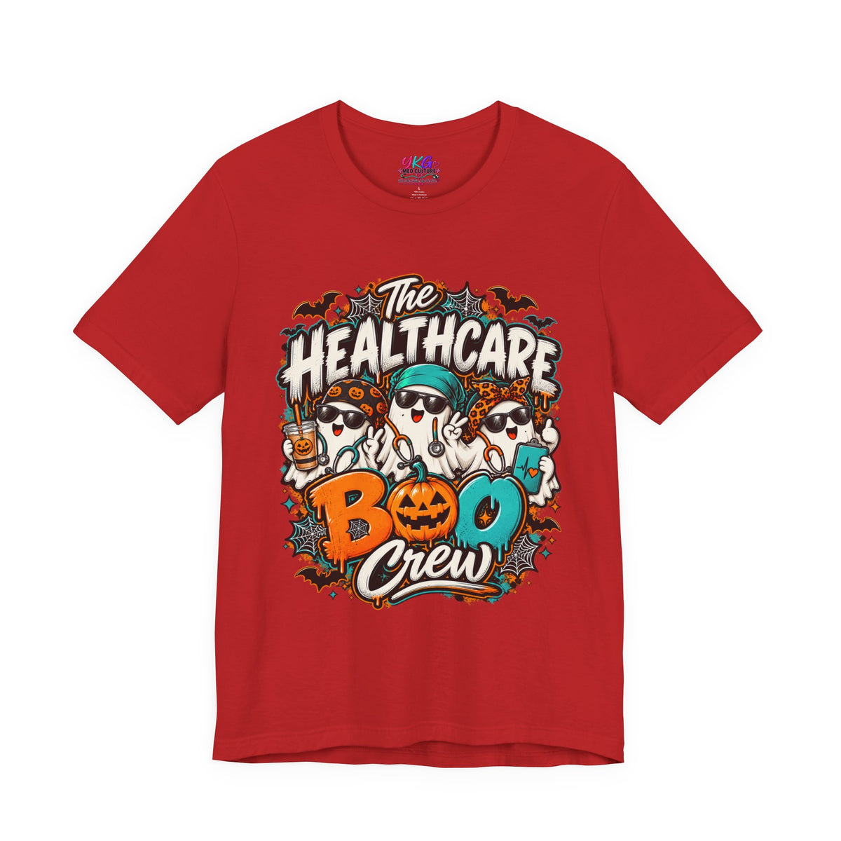 Healthcare Boo Crew Halloween T‑Shirt