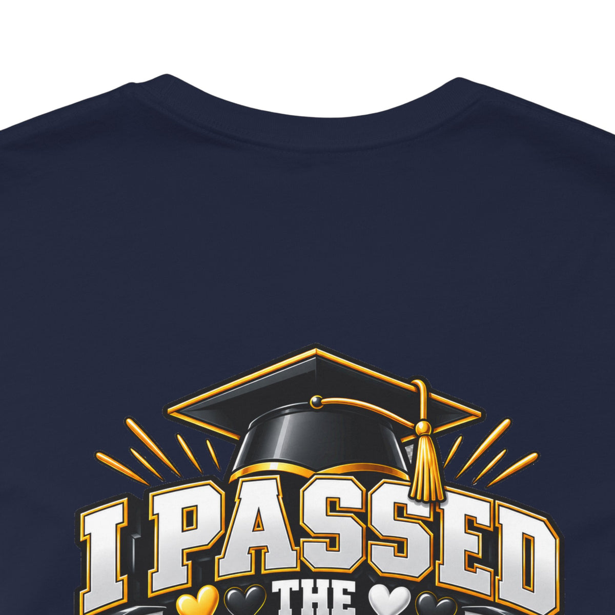 Nurse Graduation T-Shirt — “My Wife Just Became a Nurse / I Passed the Exam” Celebration Tee