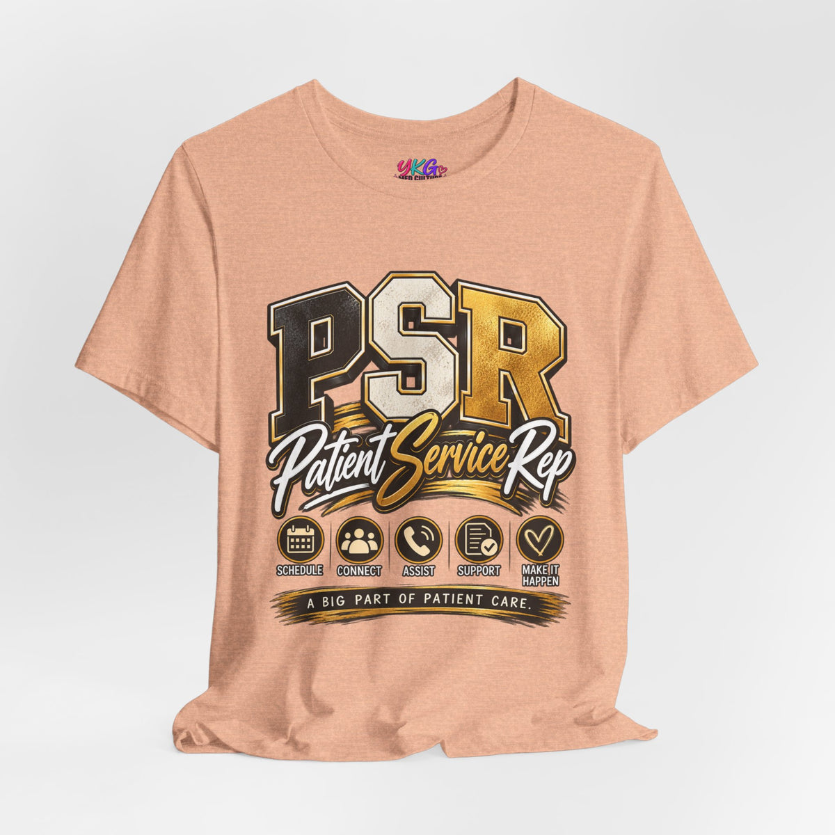 PSR Patient Service Rep T-Shirt — Medical Office Staff Pride Tee