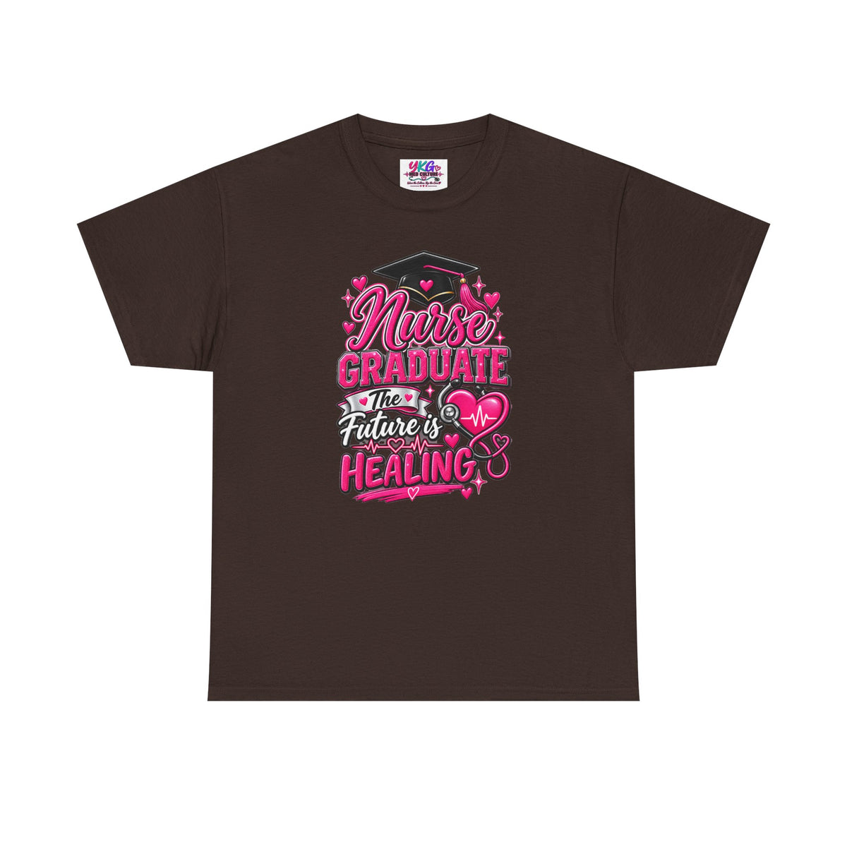 Nurse Graduate Tee – “The Future’s Healing” Graduation Nurse Shirt