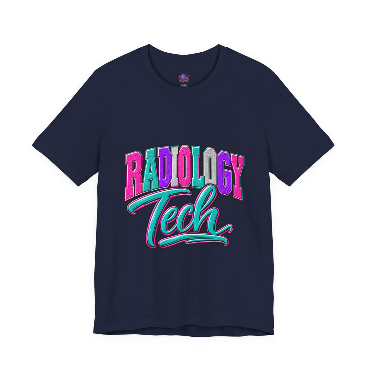 Radiology Tech T‑Shirt — Retro Neon Radiologic Technologist Tee