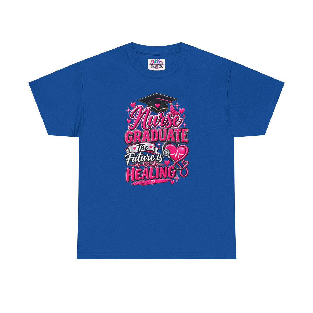 Nurse Graduate Tee – “The Future’s Healing” Graduation Nurse Shirt