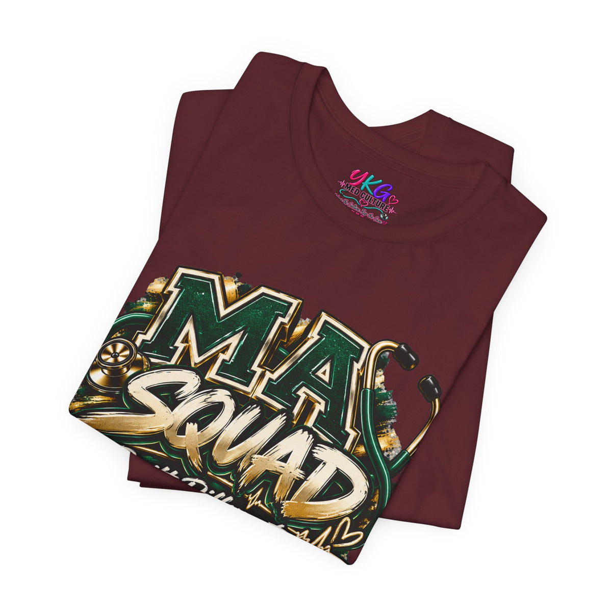 MA Squad 'Built Different' T‑Shirt — Thank You For Showing Up Graphic Tee