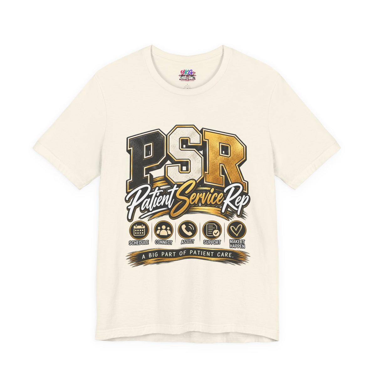 PSR Patient Service Rep T-Shirt — Medical Office Staff Pride Tee