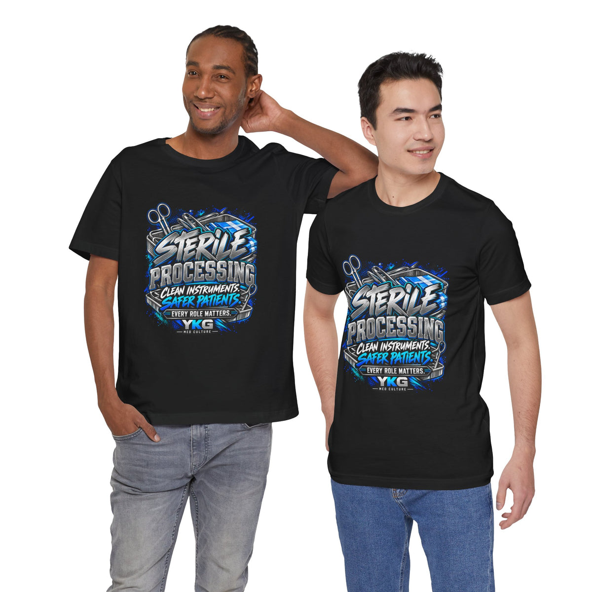 Sterile Processing T‑Shirt – “Clean Instruments, Safer Patients” Healthcare Tee