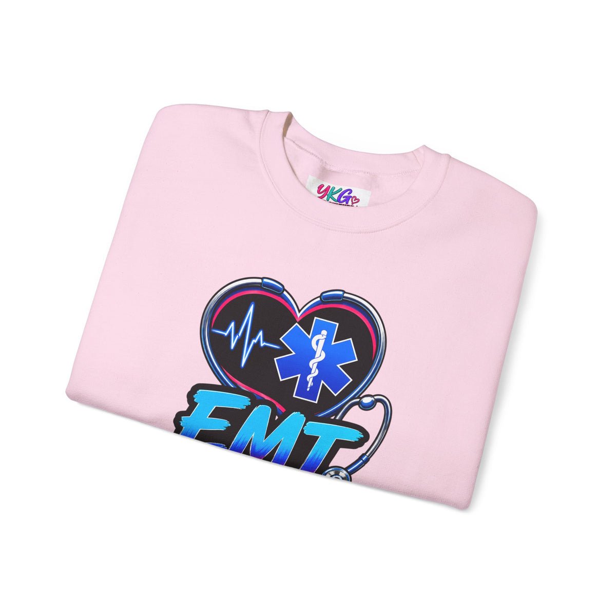 EMT Crewneck Sweatshirt — "Trained • Prepared • Ready to Respond" Paramedic Pullover