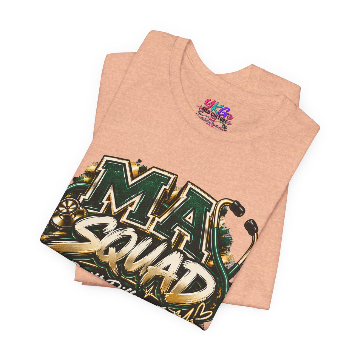 MA Squad 'Built Different' T‑Shirt — Thank You For Showing Up Graphic Tee