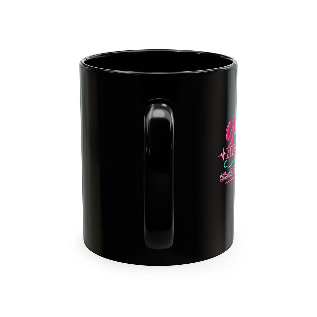 Grateful Thankful Blessed Nurse Mug — Floral Stethoscope Ceramic Coffee Cup