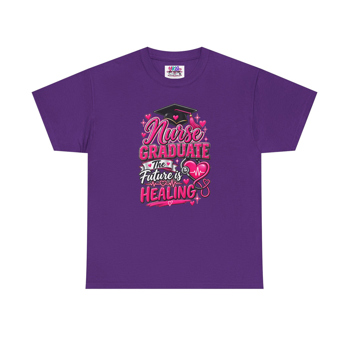 Nurse Graduate Tee – “The Future’s Healing” Graduation Nurse Shirt