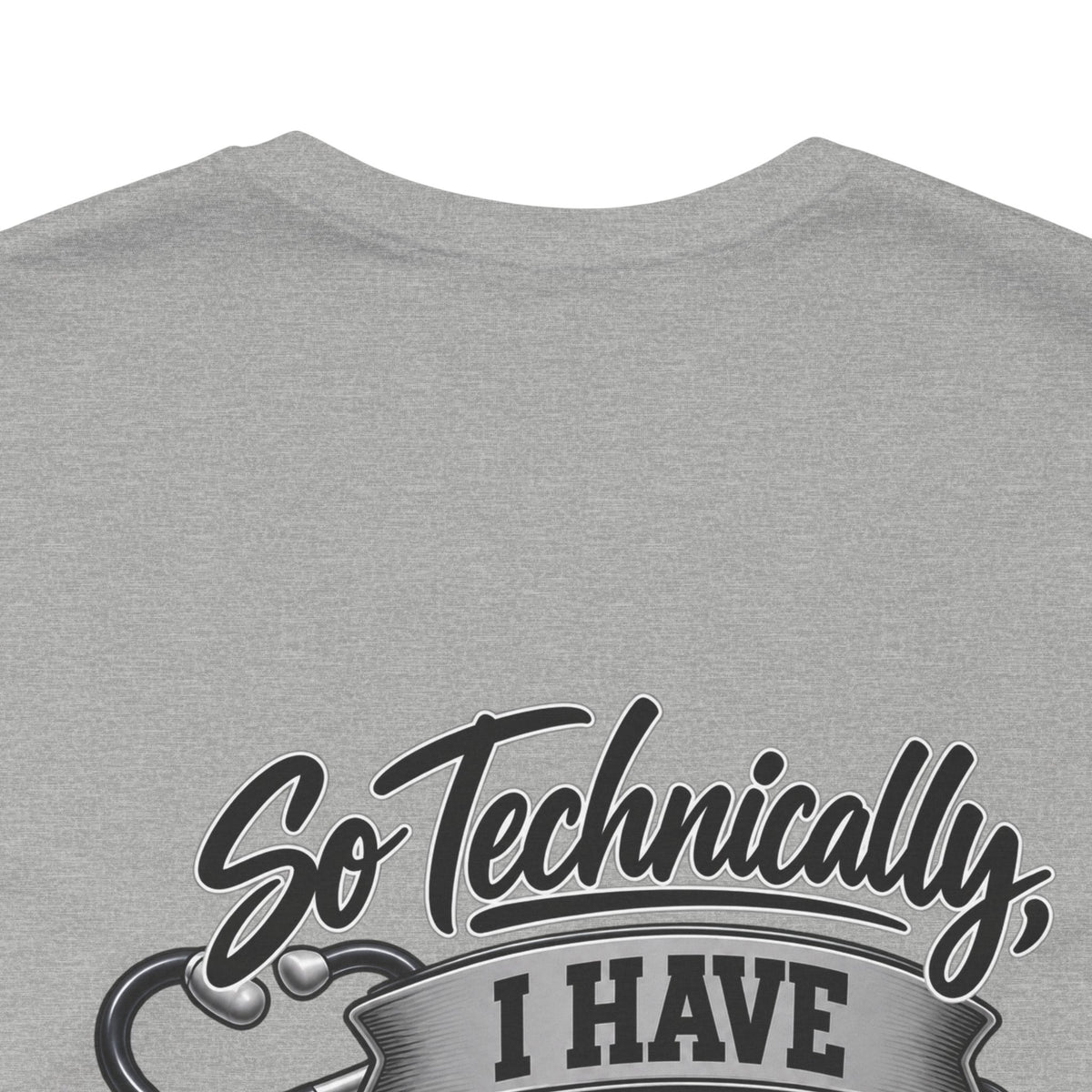 My Wife Is A Medical Assistant T-Shirt — Medical Supervisor At Home Tee