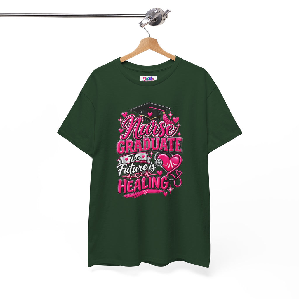 Nurse Graduate Tee – “The Future’s Healing” Graduation Nurse Shirt