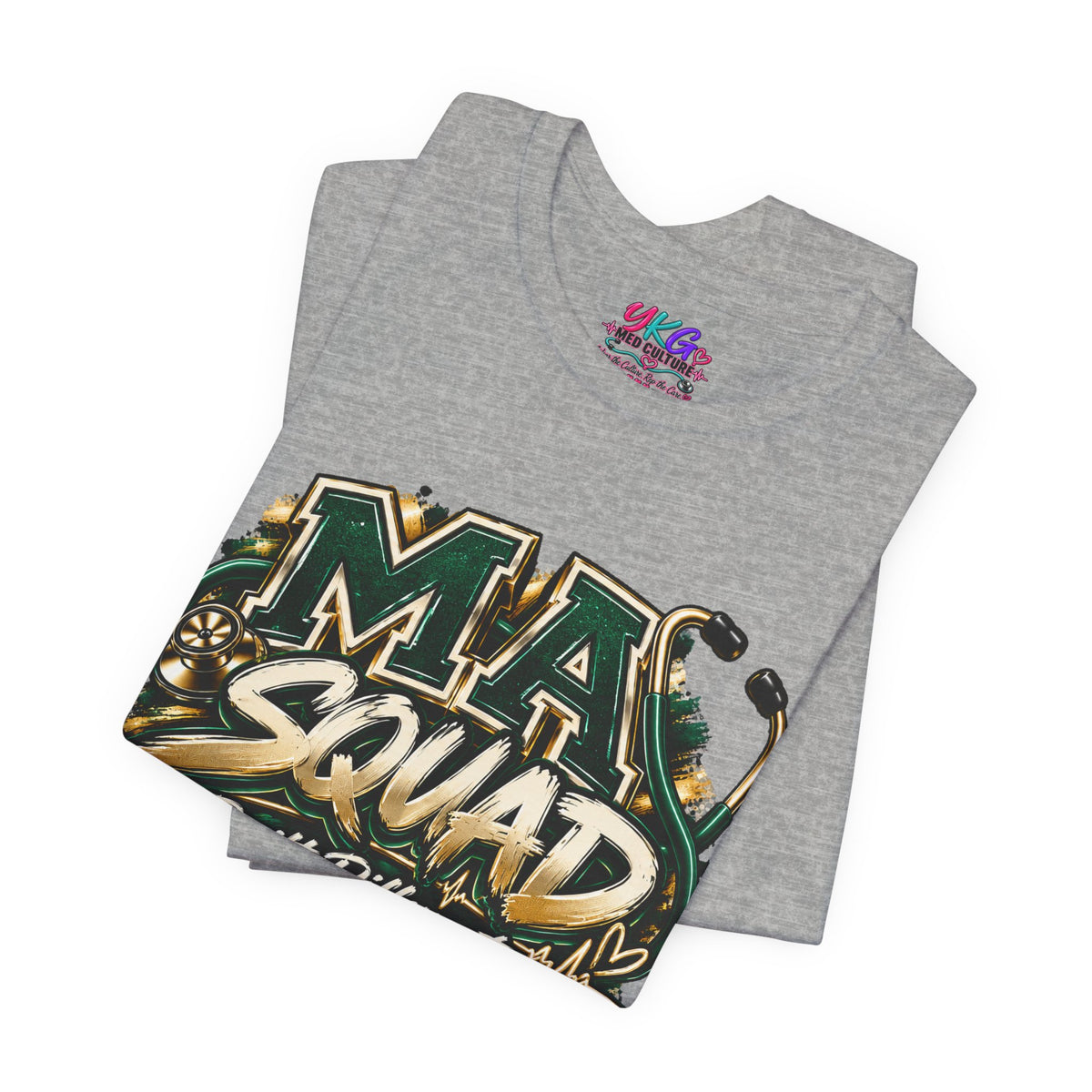 MA Squad 'Built Different' T‑Shirt — Thank You For Showing Up Graphic Tee
