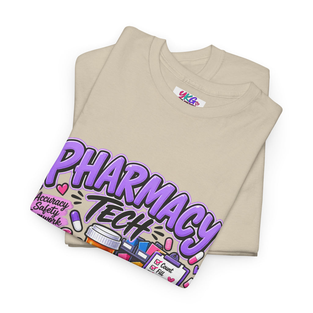 Pharmacy Tech Big Impact T-Shirt — Cute Pharmacy Technician Graphic Tee