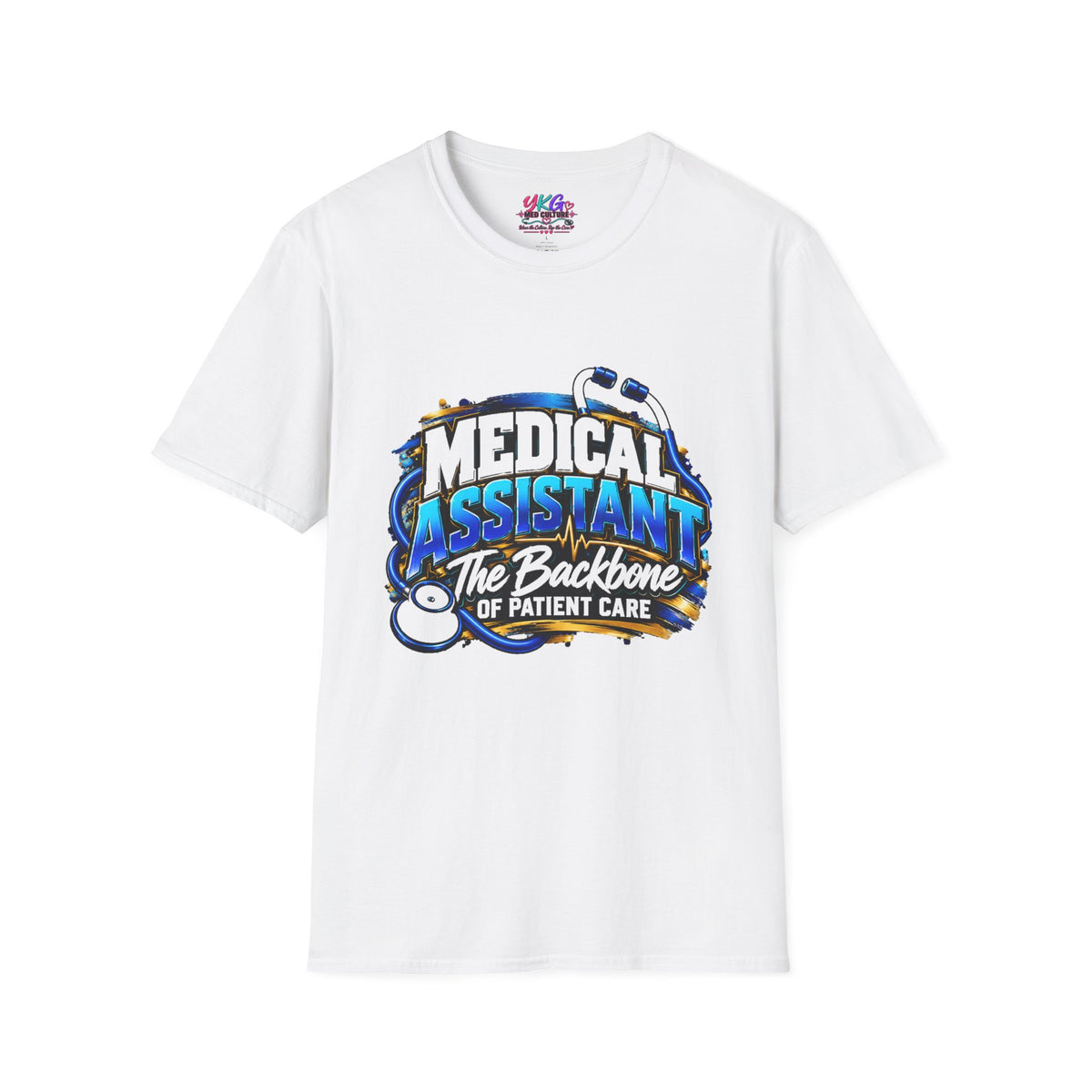 Medical Assistant T-Shirt — "The Backbone of Patient Care" Appreciation Tee