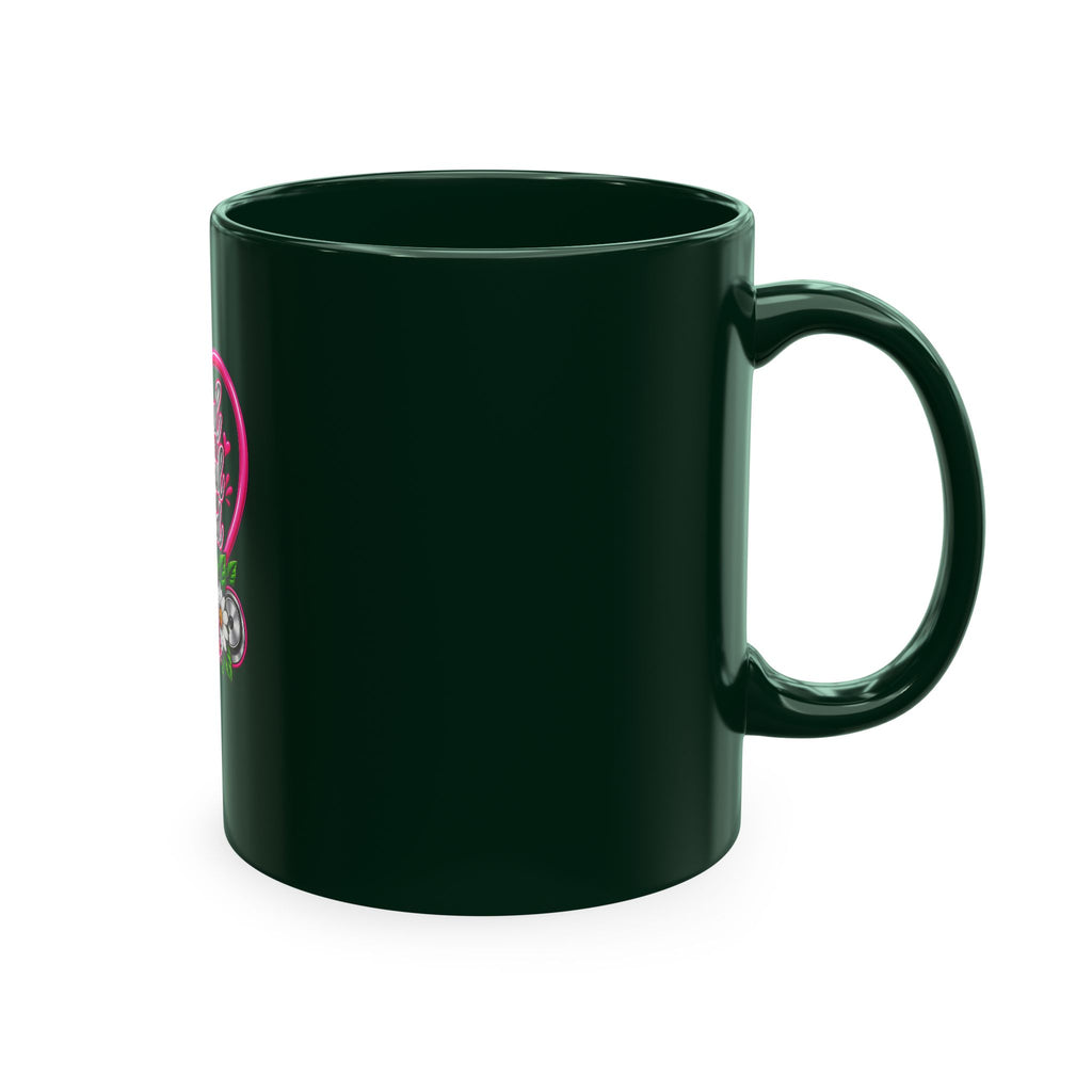Grateful Thankful Blessed Nurse Mug — Floral Stethoscope Ceramic Coffee Cup