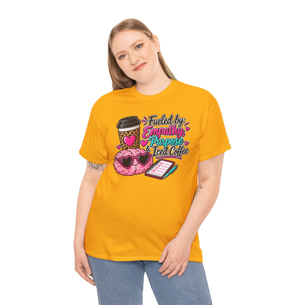 Empathy, Purpose & Iced Coffee T-Shirt