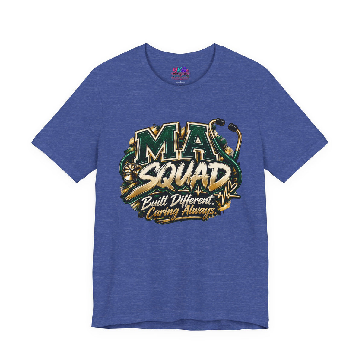 MA Squad 'Built Different' T‑Shirt — Thank You For Showing Up Graphic Tee