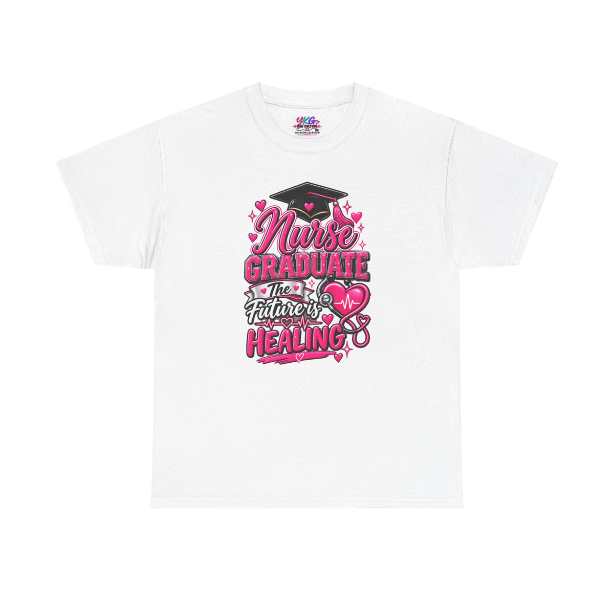 Nurse Graduate Tee – “The Future’s Healing” Graduation Nurse Shirt