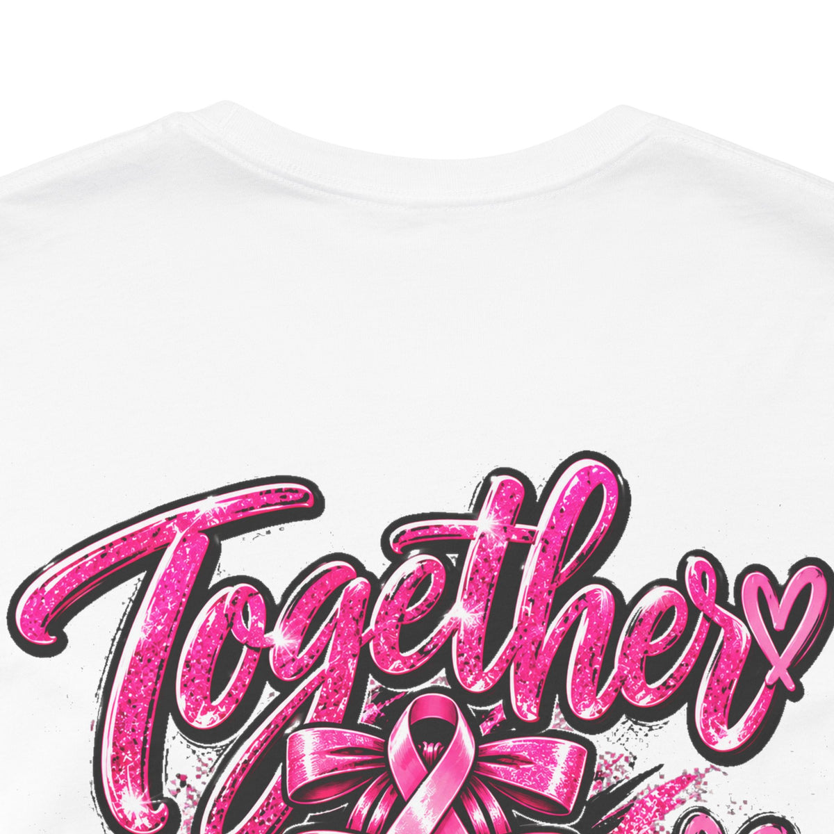 Breast Cancer Awareness Healthcare Heroes Tee — "Together We Fight" Pink Ribbon Shirt