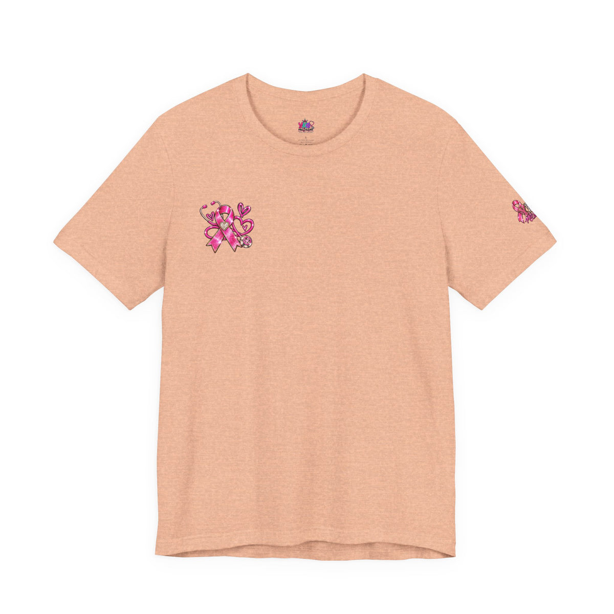 Hope Looks Good On Healthcare Workers T-Shirt — Breast Cancer Awareness Healthcare Tee