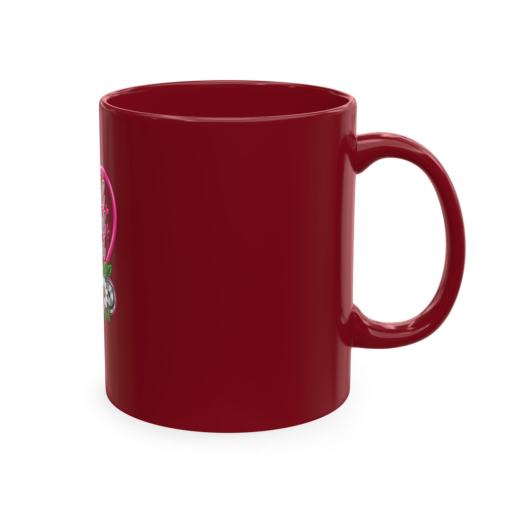Grateful Thankful Blessed Nurse Mug — Floral Stethoscope Ceramic Coffee Cup