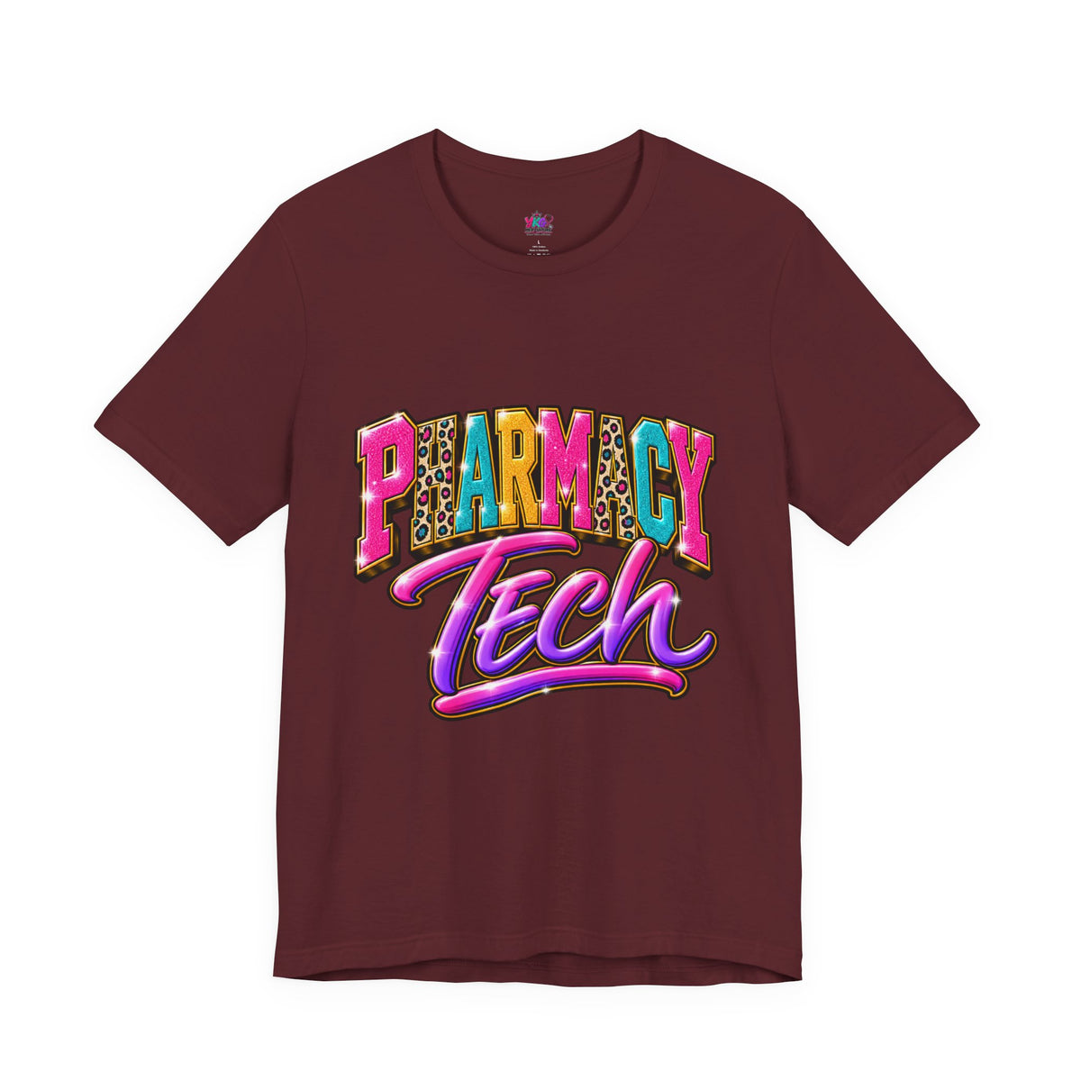 Pharmacy Tech Colorful Graphic Tee