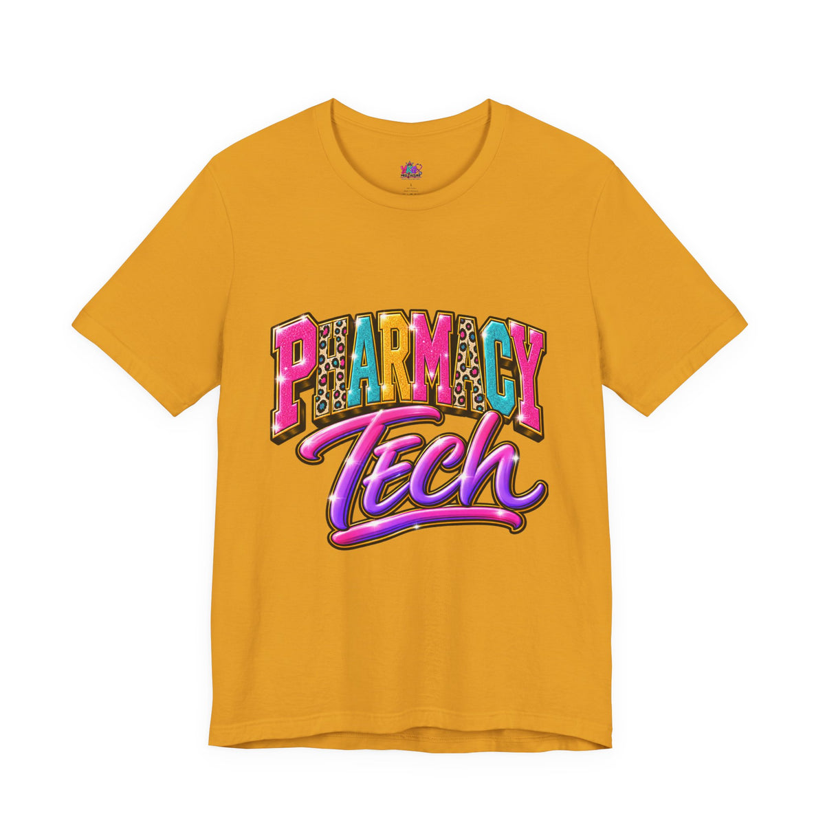 Pharmacy Tech Colorful Graphic Tee