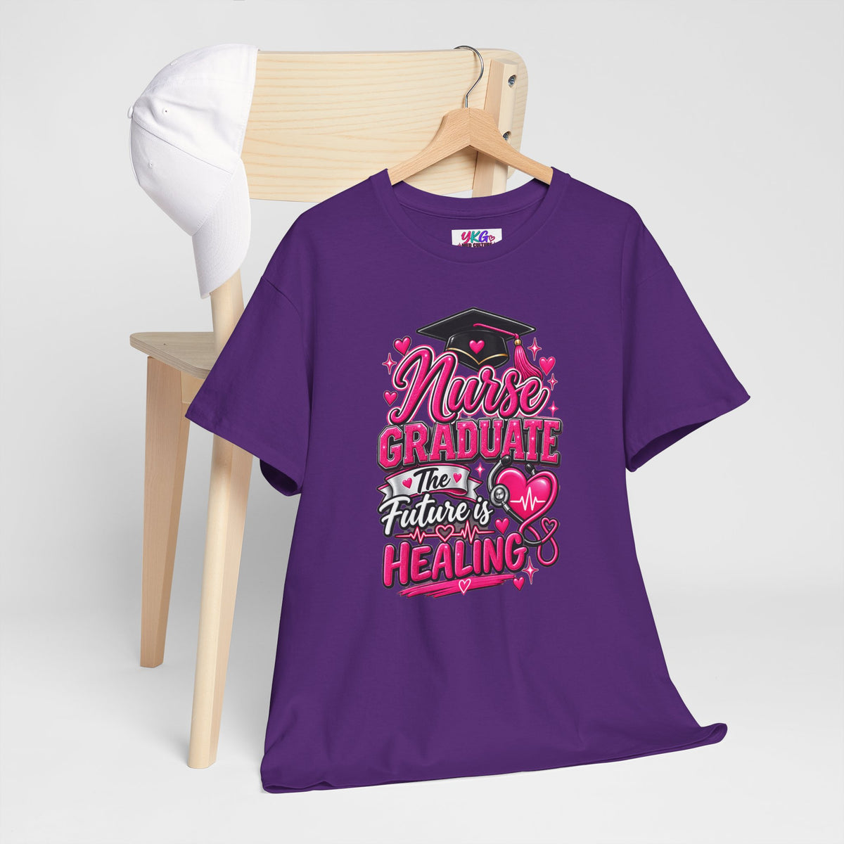 Nurse Graduate Tee – “The Future’s Healing” Graduation Nurse Shirt