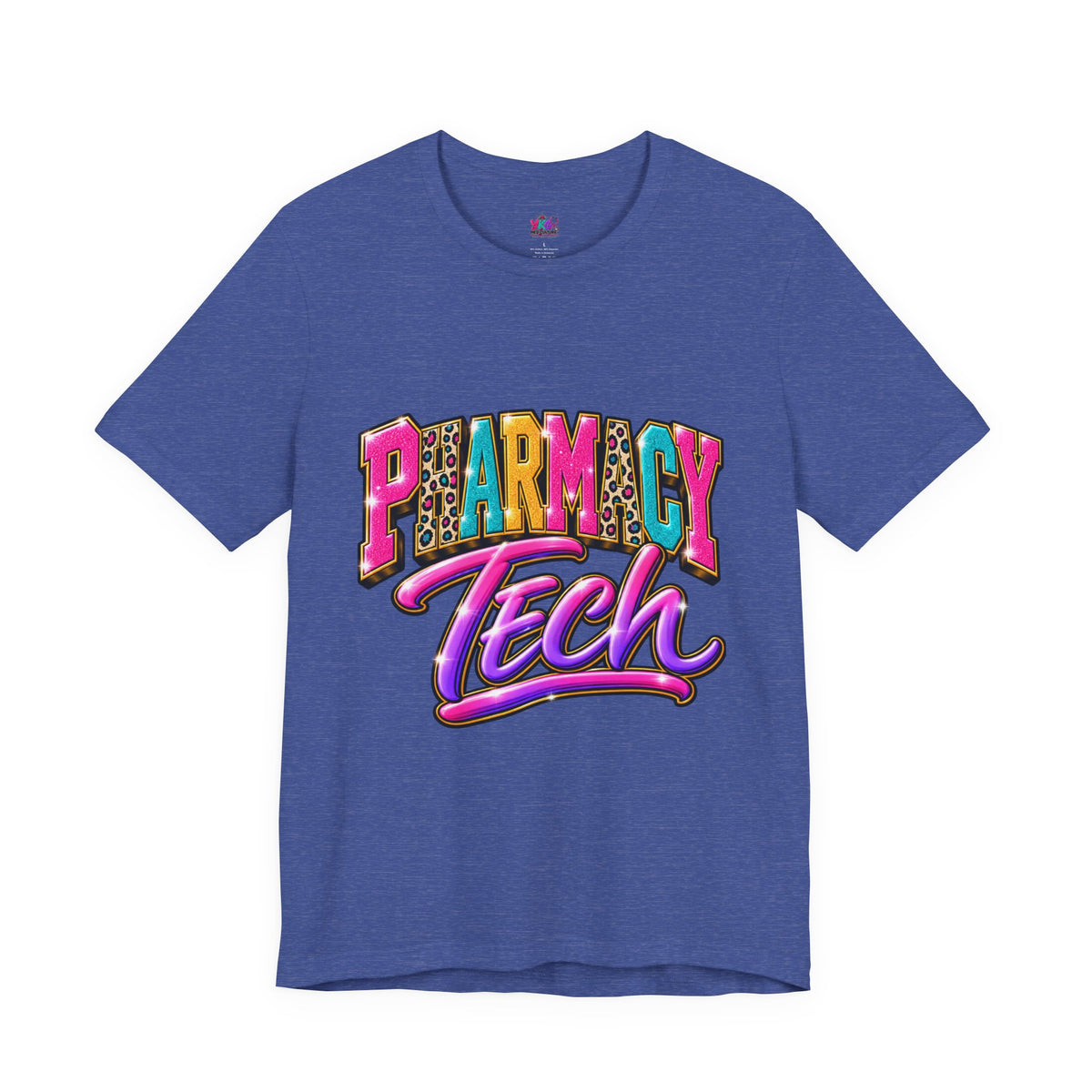 Pharmacy Tech Colorful Graphic Tee
