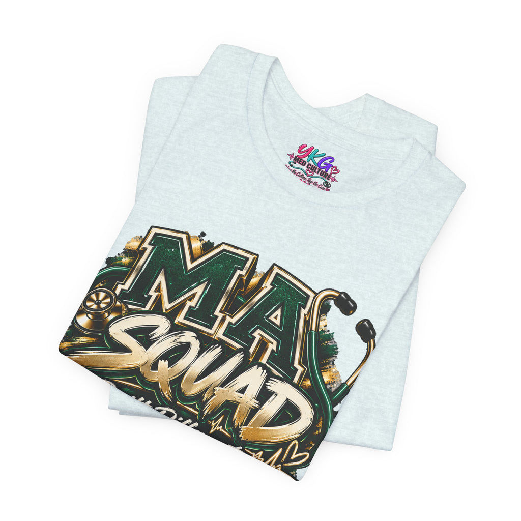 MA Squad 'Built Different' T‑Shirt — Thank You For Showing Up Graphic Tee