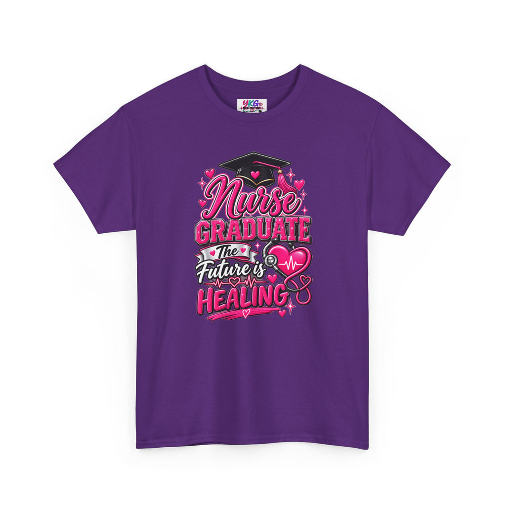 Nurse Graduate Tee – “The Future’s Healing” Graduation Nurse Shirt