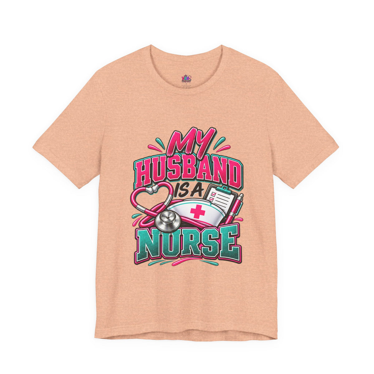My Husband Is A Nurse Tee — Free Medical Advice Graphic T-Shirt