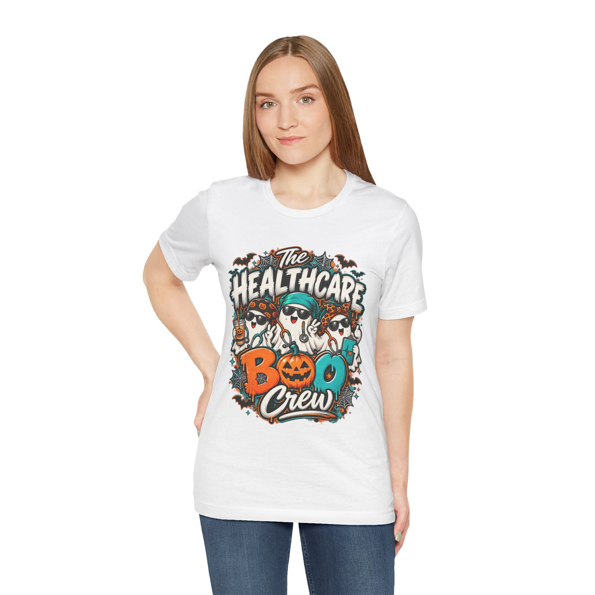 Healthcare Boo Crew Halloween T‑Shirt