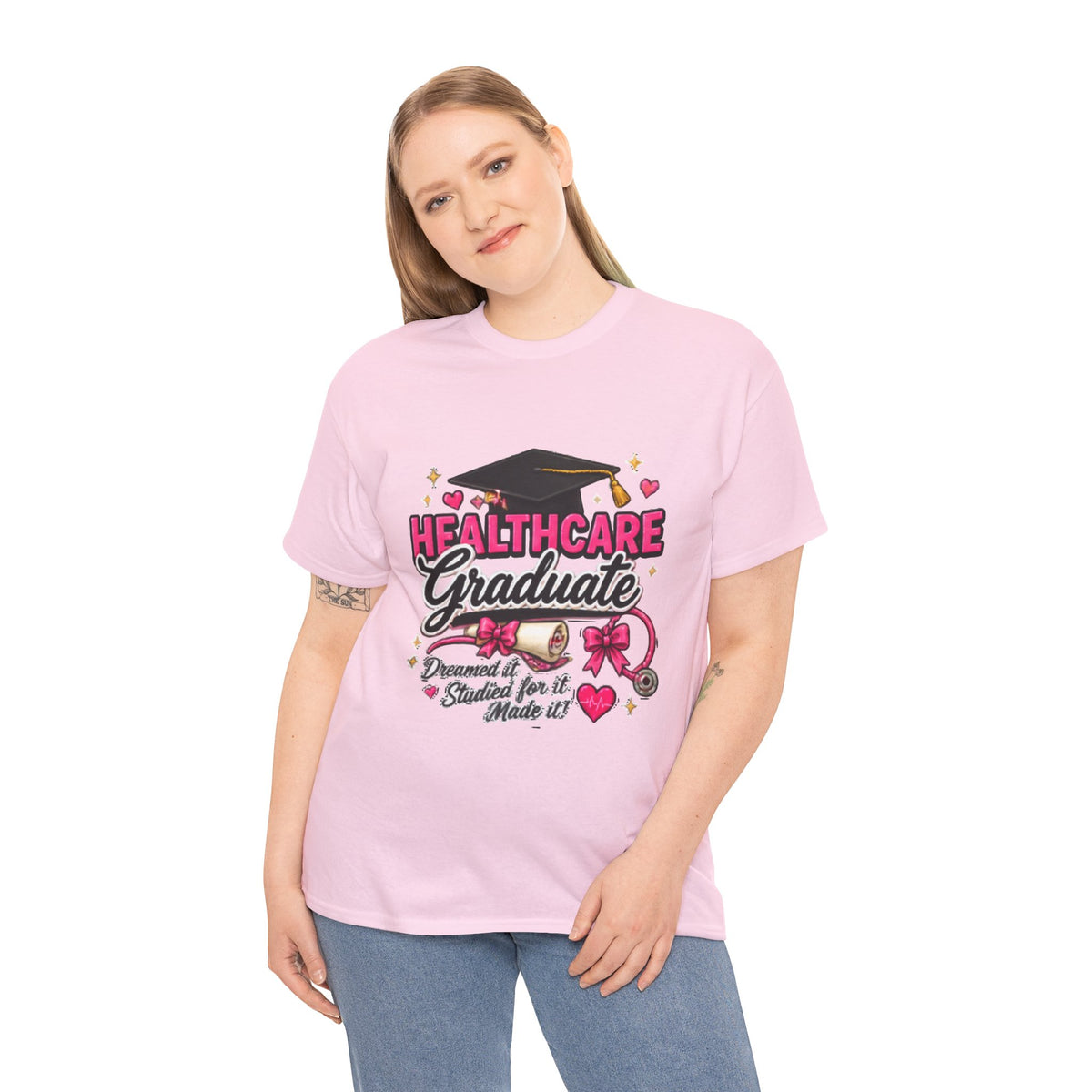 Healthcare Graduate T-Shirt — "Dreams Came True" Graduation Gift