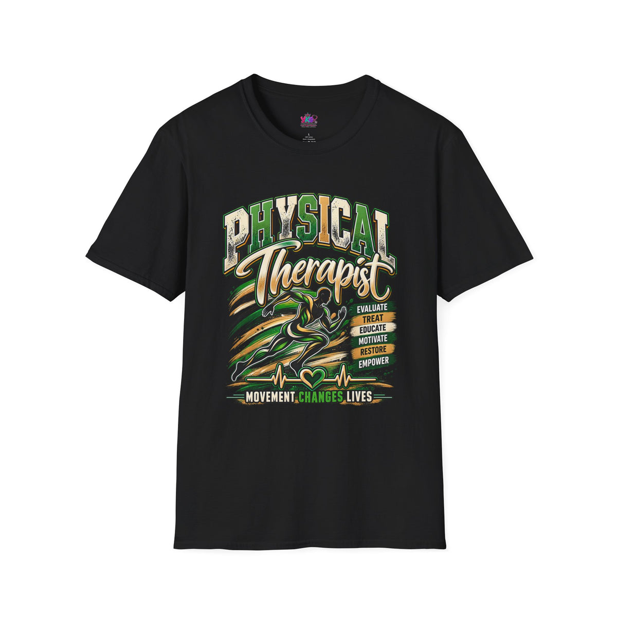 Physical Therapist T-Shirt — Proud PT Graphic Tee (Educate, Treat, Empower)