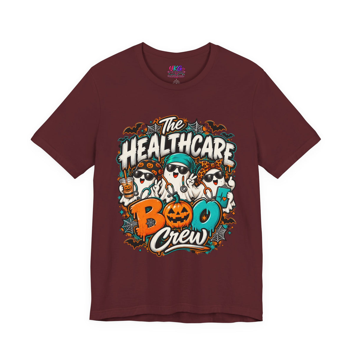 Healthcare Boo Crew Halloween T‑Shirt